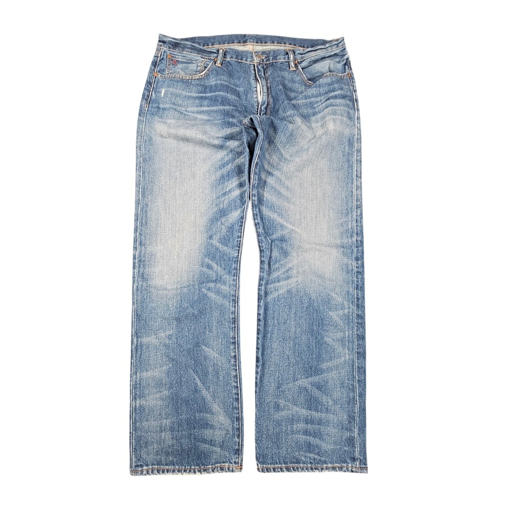 Polo Ralph Lauren Classic 867 Stratford Jeans Men 36x30 Straight Blue RL Logo - Picture 3 of 14